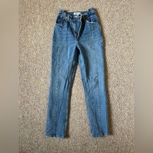 Abercrombie 90’s straight high rise jeans
